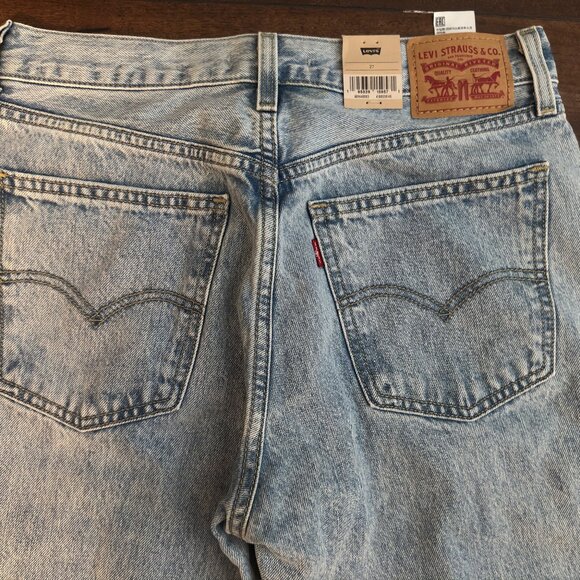 Levi's Women's Low Pro Jeans Size 27 - Picture 3 of 4